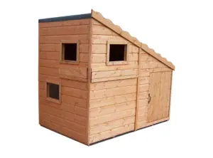 Shire 6x4 ft Command Post Whitewood pine Playhouse - Assembly required