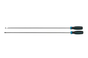 Laser Tools 7611 2pc Extra Long Screwdriver Set 660mm PZ2/Flat 6mm