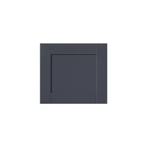 GoodHome Ashmead Matt midnight blue Drawer front, bridging door & bi fold door, 356mm x 16mm x 397mm