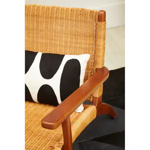 Interiors by Premier Java Woven Chair in Brown Rattan