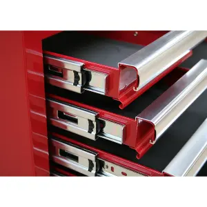 Sealey Tool Chest Combination 14 Drawers Red 1179 Pieces Tool Kit SPTCOMBO1