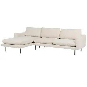 Right-Hand Corner Sofa VINTERBRO Light Beige Fabric Right Hand