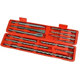 12 Piece Sds Drill and Chisel Set Drill Bits (Neilsen CT0287)