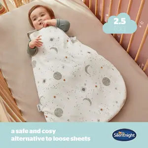 Silentnight Safe Nights Celestial Baby Sleep Bag  6-18 Months