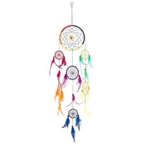 Something Different Multi Rainbow Dreamcatcher Multicoloured (One Size)