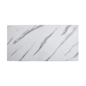 10 Pcs Waterproof Marble Effect Self Adhesive Wall Tile Decorative Surface Stickers 60 x 30 cm