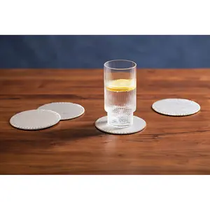 Maison by Premier Knightsbridge Set Of 4 Round Coasters