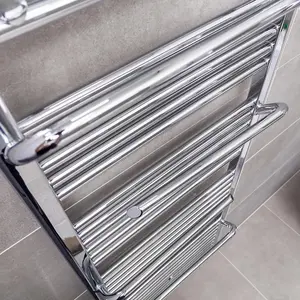 Jenna Chrome Heated Towel Rail - 1800x600mm