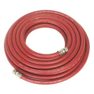 Sealey Air Hose 10m x 8mm with 1/4"BSP Unions