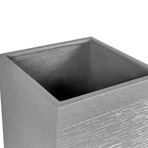 Plant Pot 40 x 40 x 77 cm Grey DION