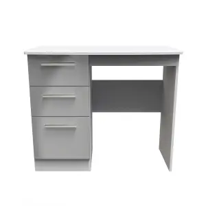 Harrow Vanity in Grey Gloss (Ready Assembled)