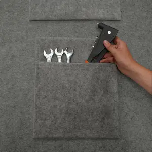 Fabric Tool Storage Pouches - Smoke Grey