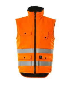 Mascot Safe Arctic Sölden Winter Gilet (Hi-Vis Orange)  (Large)