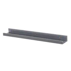 Floating Shelf Grey / 8cm H x 65cm W x 65cm D