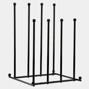 Welly Boot Rack Storage Stand Two Tier Free Standing Indoor Outdoor Walking Hiking Riding Footwear 6 Pairs (6 Pair Boot Rack)