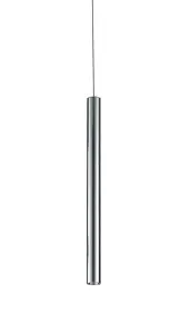 Luminosa Oboe Integrated LED Slim Aluminium Pendant, Chrome, 4000K