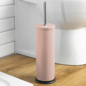 Harbour Housewares - Round Toilet Brush - Matt Pink