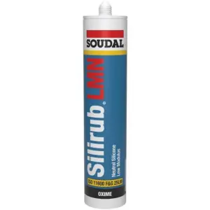 Soudal Silirub LMN Neutral Silicone - 300ml - Clear