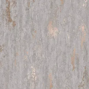 Manhattan Modern Wallpaper In Charcoal And Rose