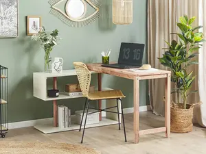 Adjustable Desk White CHANDLER