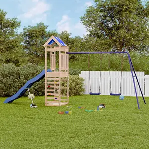 Berkfield Outdoor Playset Solid Wood Pine