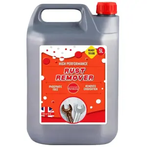 1 x 5L High Performance Rust Remover Water Soluble Removes Rust Back To Bare Metal