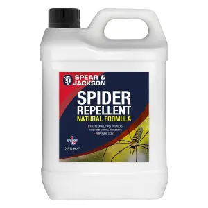 Spear & Jackson Spider Repellent 2.5L plus 500ml Trigger Spray