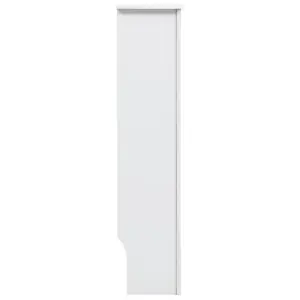 Berkfield Radiator Covers 2 pcs White 112x19x81.5 cm MDF