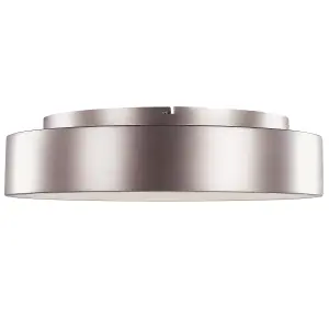 Metal LED Ceiling Lamp Light Brown DAWEI