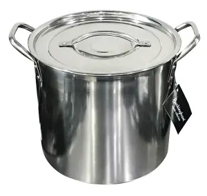 Buckingham Stock Pot Stainless Steel Lid 20 cm , 6 L 