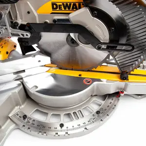 Dewalt DWS727 XPS Double Bevel Slide Mitre Saw 250mm 1675W 240V + DE7023 Legs