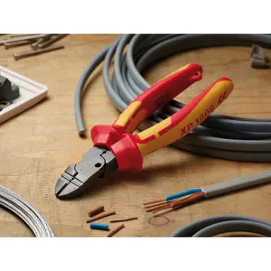 Draper XP1000 VDE Tethered 4-in-1 Combination Cutter, 160mm 13642