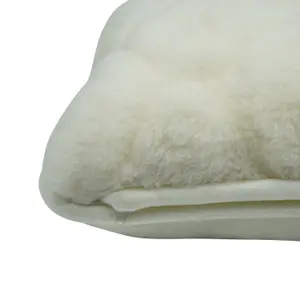 Cashmere Wool Pillow - Natural Shapes