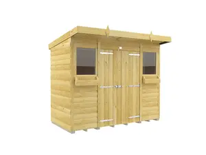 DIY Sheds 8x4 Pent Summer Shed Loglap