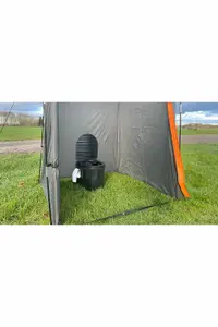 OLPRO Folding Camping Toilet with Bag