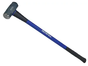 Faithfull 60411044 Sledge Hammer Fibreglass Handle 6.35kg (14 lb) FAIFG14