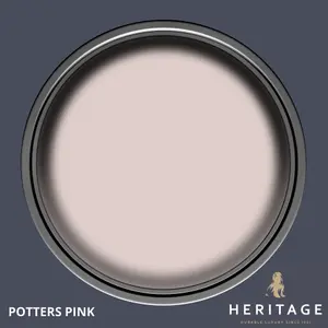 Dulux Trade Heritage Potters Pink Matt Wall paint, 125ml Tester pot