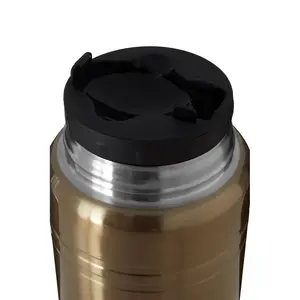 Maison by Premier Manhattan Gold Finish Food Flask