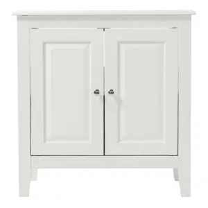 Freestanding Modern White Wooden Countertop Basin Sink Bathroom Cabinet