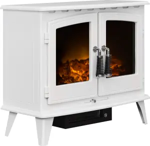 Adam Woodhouse Electric Stove in Pure White