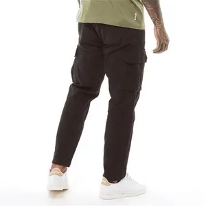 Bench Mens Sergei Twill Cargo Pants Black - Size 32