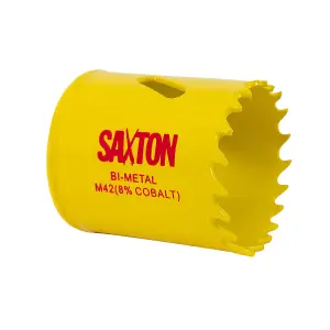 Saxton HSS Hole Saw M42 Bi-Metal 8% Cobalt Heavy Duty (14mm - 230mm) - 43mm (1.1/16")