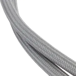 Flomasta Grey Flexible Hose ½" (L)0.5m 10mm x (Dia)14.5mm 32L/min