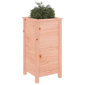 Berkfield Garden Planter 40x40x78 cm Solid Wood Douglas