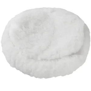 Buffer Pads - 3 polishing pads, 11 sponges, 3 microfibre cloths, polishing machine head - white