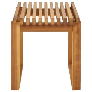 Garden Table Wood Light Wood BELLANO