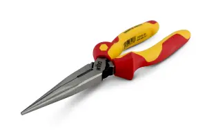 Wiha Electricians Pliers Cutters VDE Industrial Professional Snips Grippers 33178 - 200mm Needle Nose Pliers