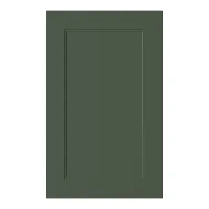 GoodHome Artemisia Matt dark green Shaker Highline Cabinet door (W)450mm (H)715mm (T)18mm