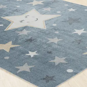 SUPERMAMA Machine Washable Kids' Rug 120 x 170 cm