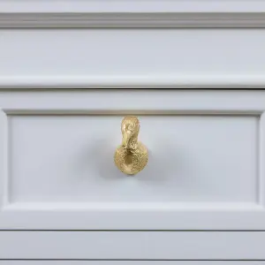 Melody Maison Gold Metal Bird Drawer Knob